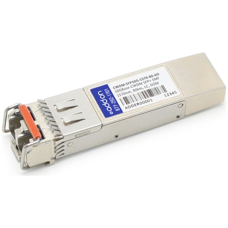Add-On Cisco Comp Taa Sfp+ 10G-Cwdm Smf Lc Xcvr CWDM-SFP10G-1570-80-AO